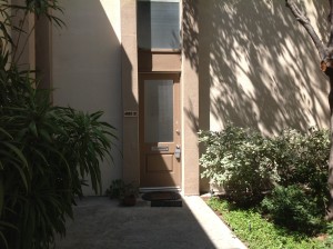 4885 Collwood - exterior front door