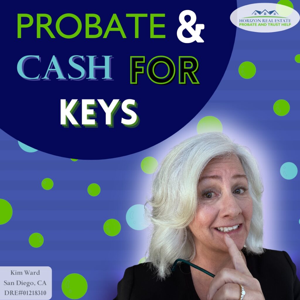 Find out how cash for keys is a tool that a personal representative can use.